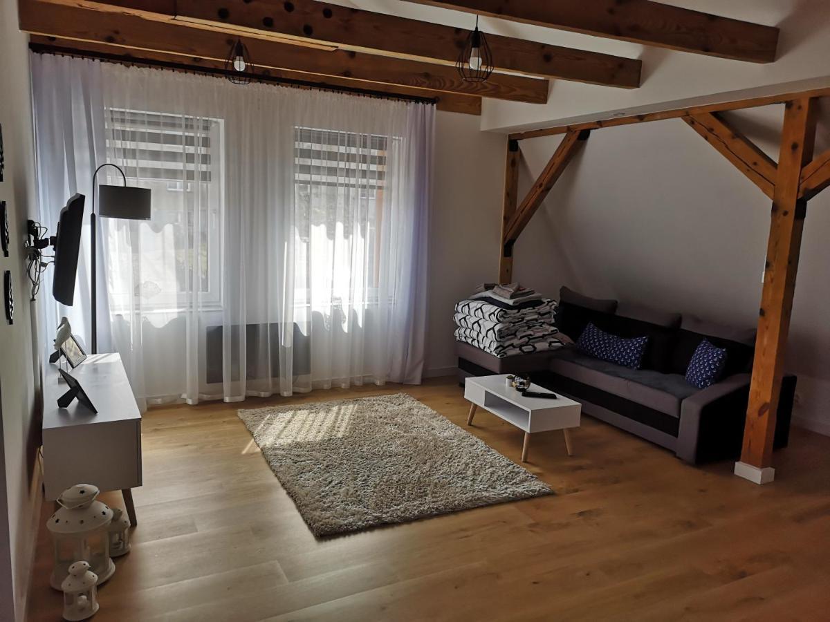 Apartament Attic ミエンジズドロイェ エクステリア 写真