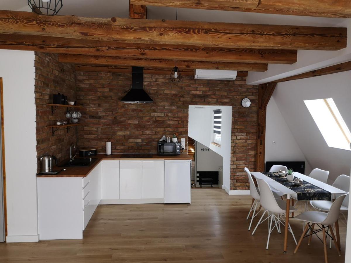 Apartament Attic ミエンジズドロイェ エクステリア 写真